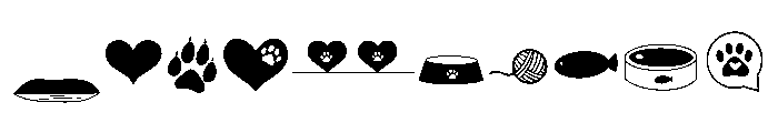 Cat Doodles Font OTHER CHARS