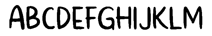 Cat Keriting Regular Font UPPERCASE