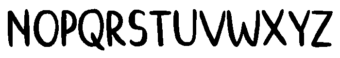 Cat Keriting Regular Font UPPERCASE