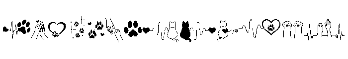 Cat Lovers Club Font UPPERCASE