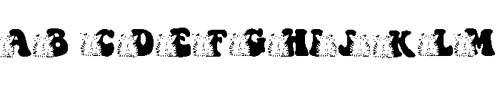 Cat couple Font UPPERCASE
