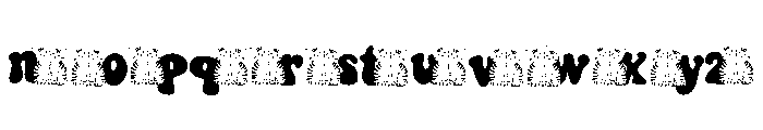Cat couple Font LOWERCASE