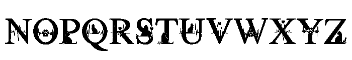 Cat love beat Font UPPERCASE