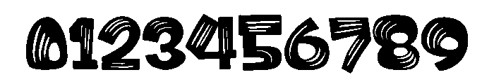 Cat scratch Font OTHER CHARS