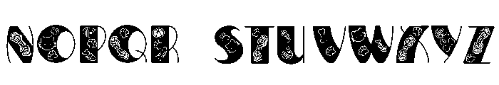 Cat toy Font UPPERCASE