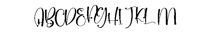 Catalina Astrophile Font UPPERCASE