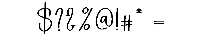 Catalog Font OTHER CHARS