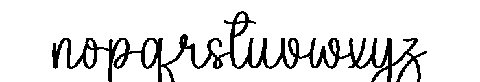 Catalog Font LOWERCASE