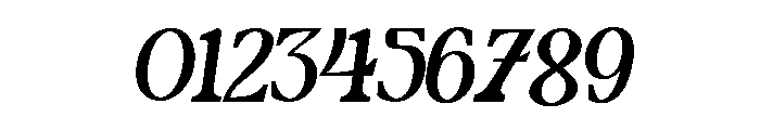 Catarsid Italic Font OTHER CHARS