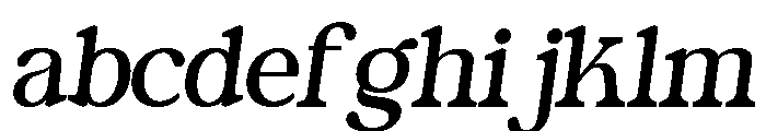 Catarsid Italic FONT