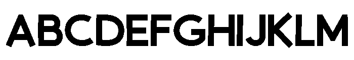 Catbury Font UPPERCASE