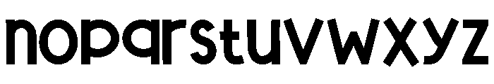 Catbury Font LOWERCASE