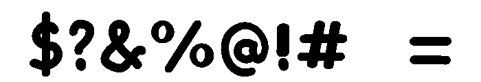 Catchy Font OTHER CHARS