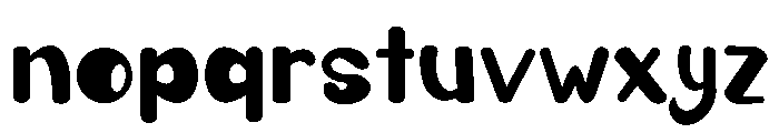 Catchy Font LOWERCASE