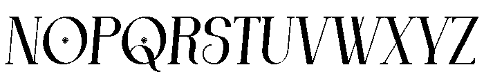 Catgeora Font UPPERCASE