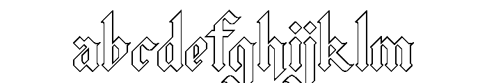 Cathedrak Outlined FONT