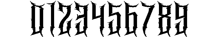 Cathedrave Font OTHER CHARS