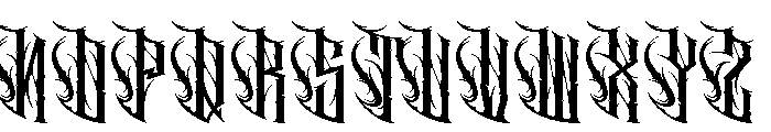 Cathedrave Font UPPERCASE