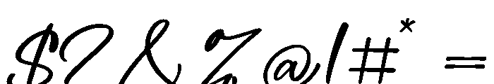 Cathelink Regular Font OTHER CHARS