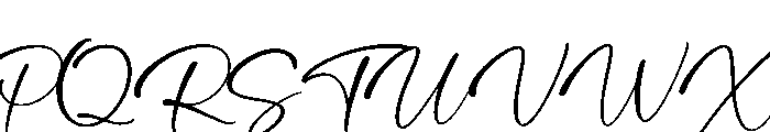 Cathelink Regular Font UPPERCASE