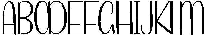 Cathlin Sunlighthing Font UPPERCASE