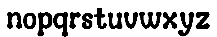 Cathy Font LOWERCASE