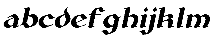Catingal Italic FONT