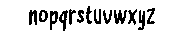 Catmeong Font LOWERCASE