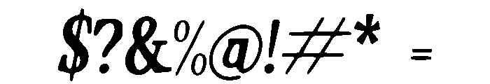 Catmint Font OTHER CHARS