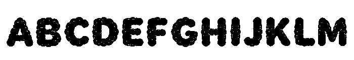 Catoc Regular Font UPPERCASE