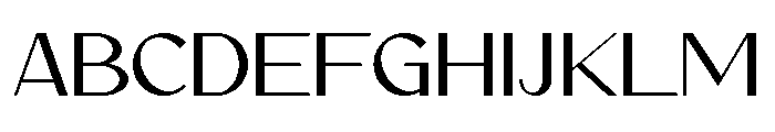 Catons Font UPPERCASE