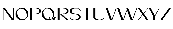 Catons Font UPPERCASE