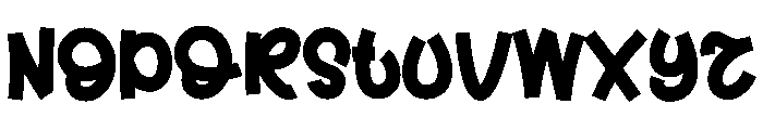 Cats Animal Font UPPERCASE