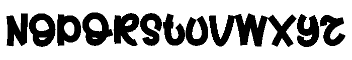 Cats Animal Font LOWERCASE