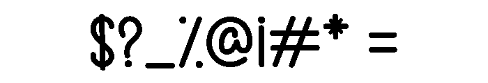 Catton Candy Font OTHER CHARS