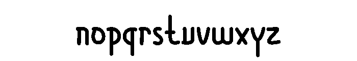 Catton Candy Font LOWERCASE