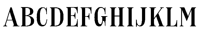 Causes-Bold Font UPPERCASE