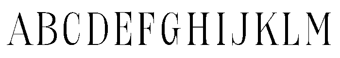 Causes-ExtraLight Font UPPERCASE
