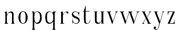 Causes-ExtraLight Font LOWERCASE