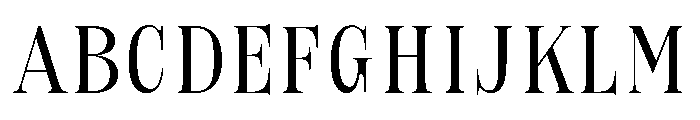 Causes-Regular Font UPPERCASE