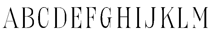 Causes-Thin Font UPPERCASE