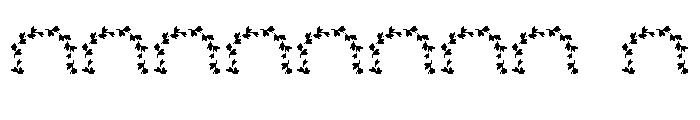Cavallier Split Monogram Font OTHER CHARS