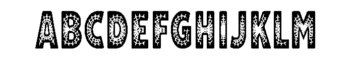 Cave Horror Font UPPERCASE