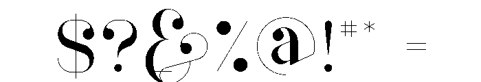 Caveat Regular Font OTHER CHARS