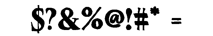 CavellaSociety Font OTHER CHARS