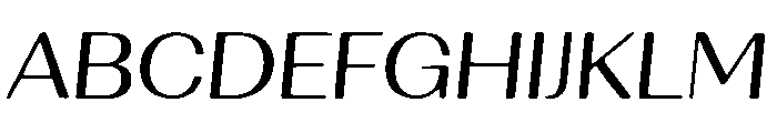 Cavelline Font UPPERCASE