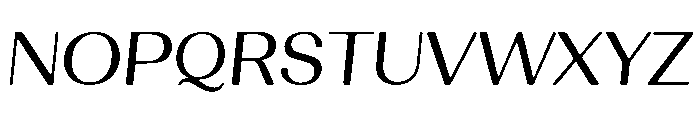 Cavelline Font UPPERCASE