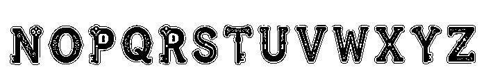 Caven Regular Font UPPERCASE