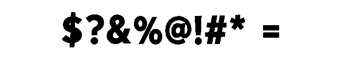 Caverton Font OTHER CHARS