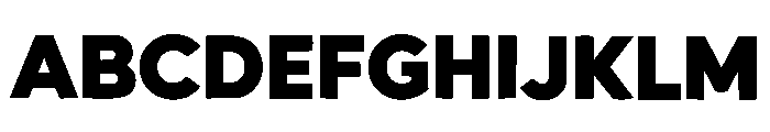 Caverton Font UPPERCASE